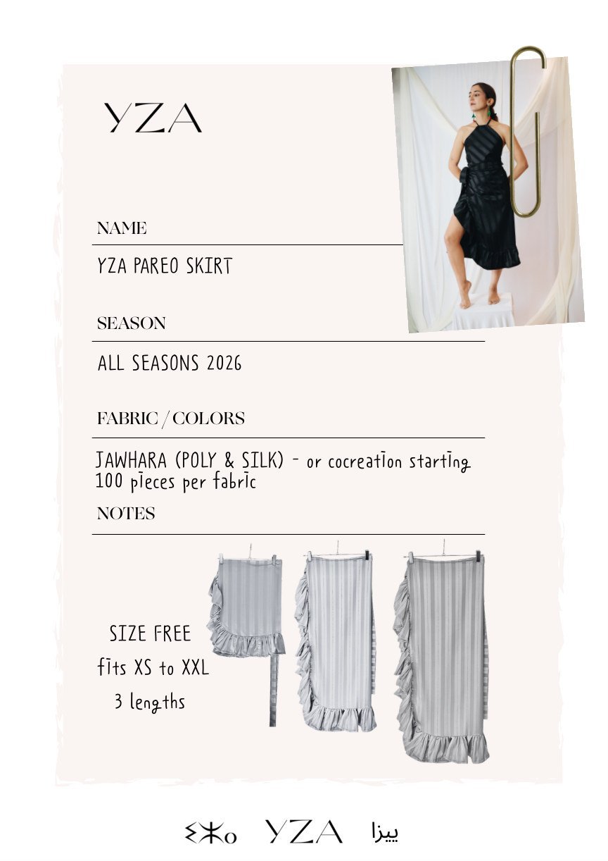 YZA Pareo Skirt Size Guide: Size-Free from XS to XXL - YZA Journal