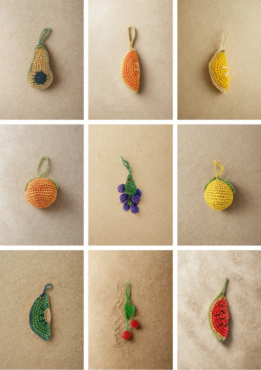Fruit Charms: Tiny Postcards from Marrakech - YZA Journal