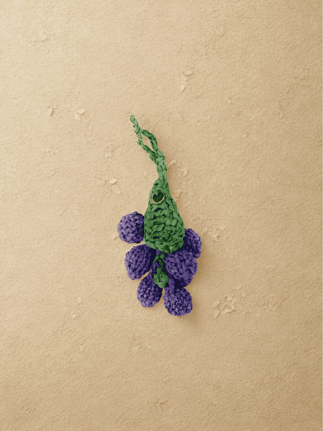 Charm raisins en raphia