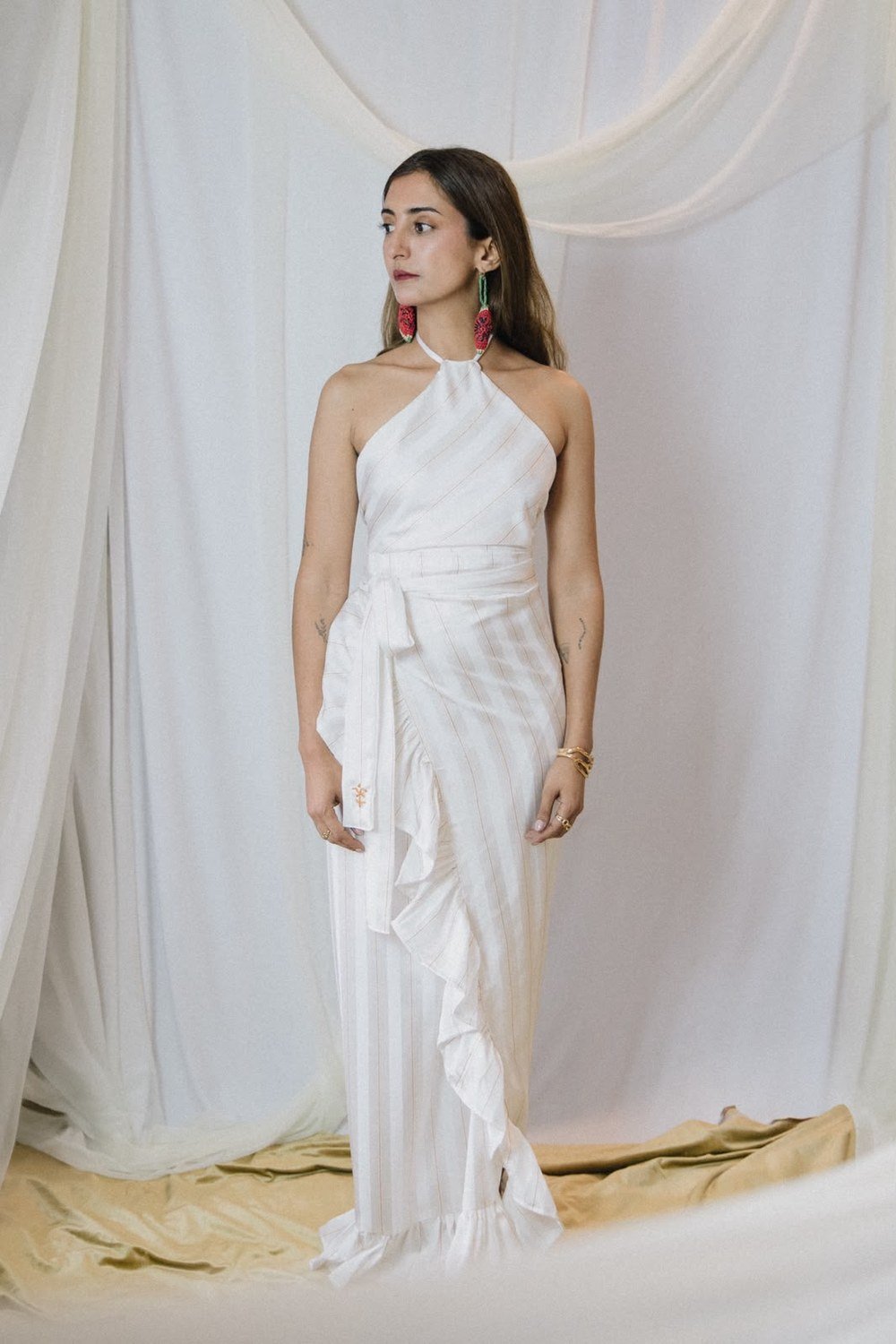 Jawhara — le prêt-à-porter YZA, coupé, cousu et brodé à l’atelier