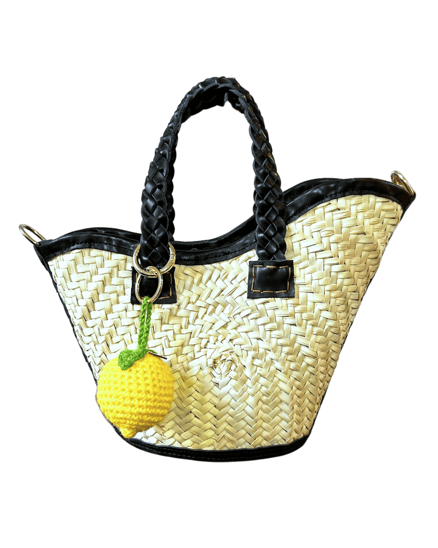 Porte clés Citron en crochet – Bag Charm hand made in Marrakesh