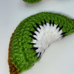 Charger l&#39;image dans la galerie, Porte-clés Kiwi en crochet – Bag Charm handmade in Marrakes

