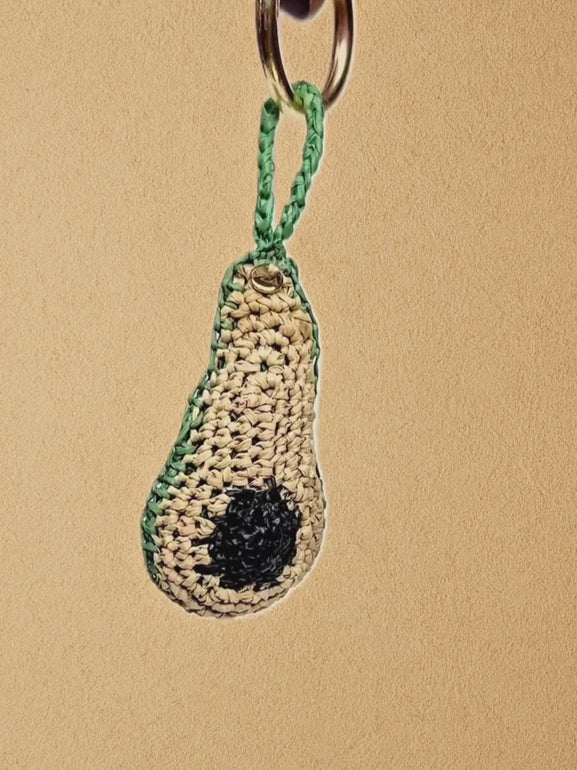 Avocado charm ; slow rotation and close-up