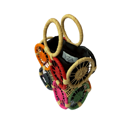 Le 14 - micro sac en raphia