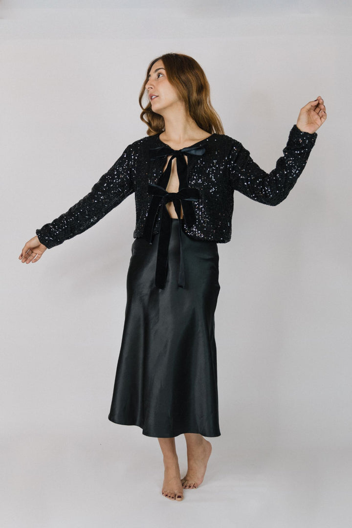 Top Sequin à Noeuds KENZA
